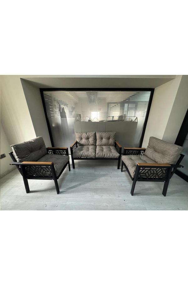 MİAMİ 2+1+1 MELİSA Balkon-bahçe-kafe Çay Seti Koltuk Oturma Takımı-oturma Grubu,ofis Koltuğu - Image 1