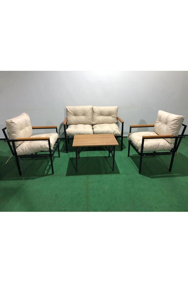 Zümrüt Balkon-bahçe-kafe,çay Seti,koltuk Takımı,oturma Grubu,ofis Koltuğu 70x50 Sehpa - Image 1