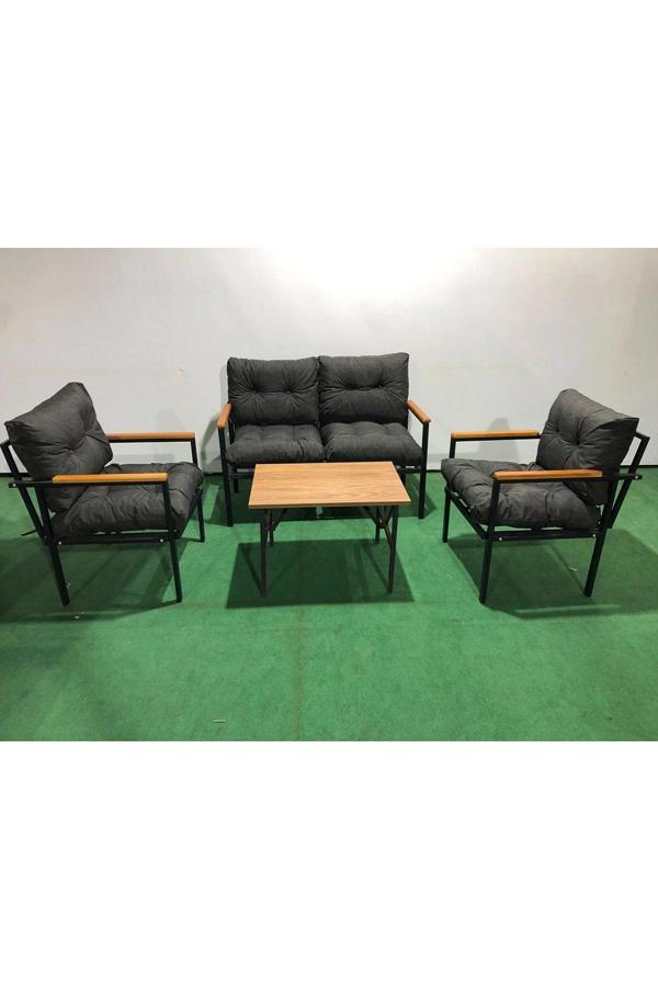 Zümrüt Balkon-bahçe-kafe,çay Seti,koltuk Takımı,oturma Grubu,ofis Koltuğu 70x50 Sehpa - Image 1