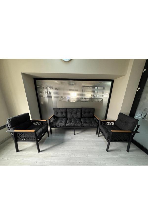 MİAMİ 3+1+1 MELİSA Balkon-bahçe-kafe Çay Seti Koltuk Oturma Takımı-oturma Grubu,ofis Koltuğu - Image 1