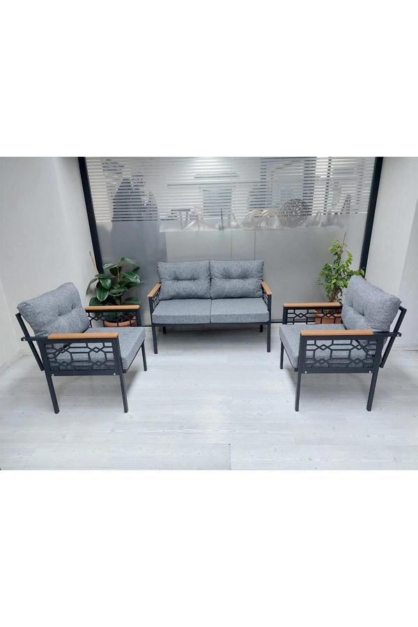 İnci Balkon-bahçe-kafe Çay Seti Koltuk Oturma Takımı-oturma Grubu - Image 1