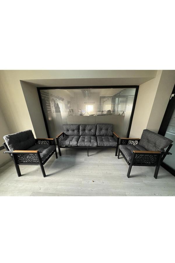 MİAMİ 3+1+1 MELİSA Balkon-bahçe-kafe Çay Seti Koltuk Oturma Takımı-oturma Grubu,ofis Koltuğu - Image 1