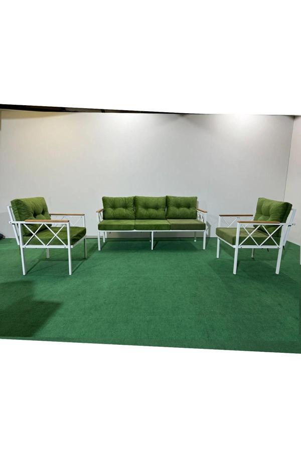 3+1+1 Beyazprofil Bahçe,balkon,teras,cafe,çay Seti,oturma Grubu,koltuk Takımı,ofis Koltuğu - Image 1