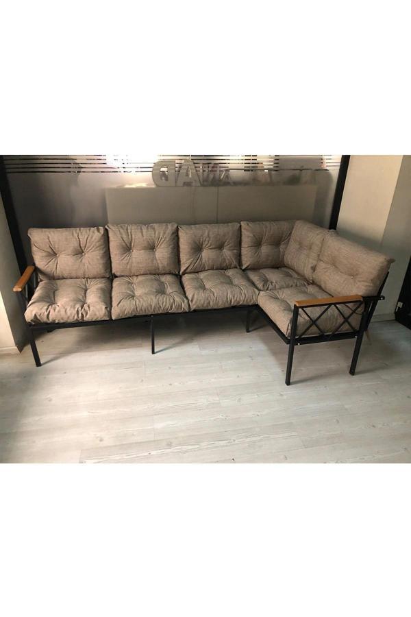 Miami Köşe Koltuk Takımı , 3+2 Balkon-bahçe-kafe-çay Seti-koltuk Takımı-mutfak Köşesi - Image 1