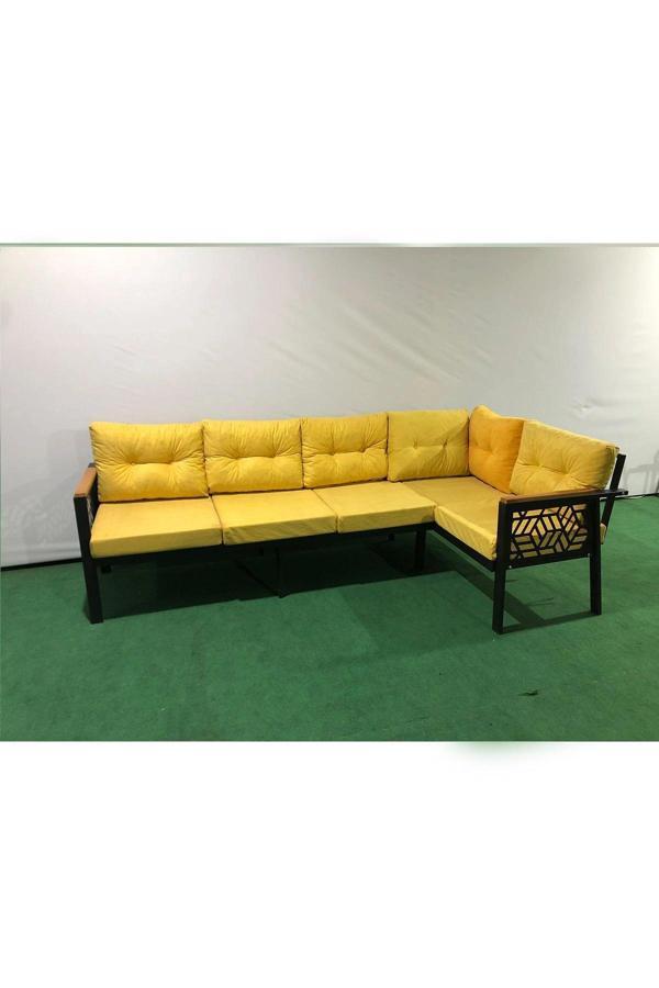 melisa 3+2 Köşe Yön değiştirilebilir Koltuk Takımı Balkon-bahçe-kafe-çay Seti fonksiyonel - Image 1