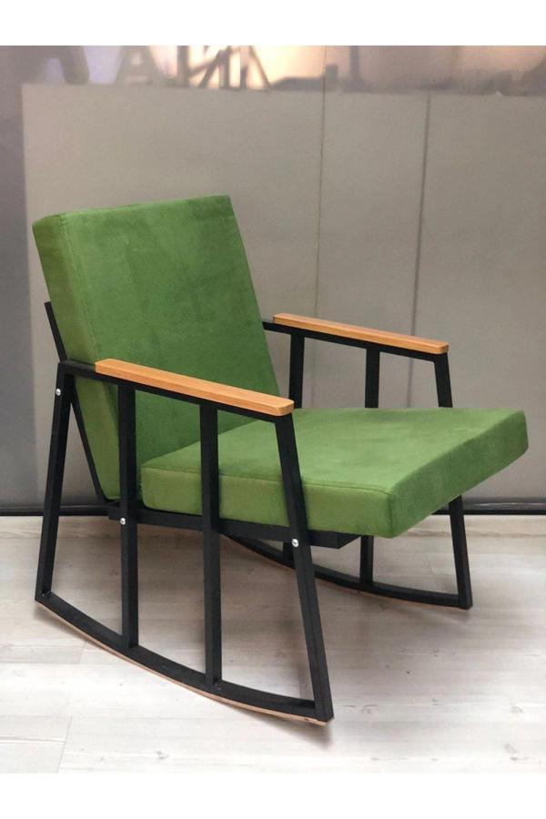 Adınshops Sallanır Koltu Tv Koltuğu Kafe-balkon-mutfak-berjer-ofis-salon Tekli Koltuk - Image 1