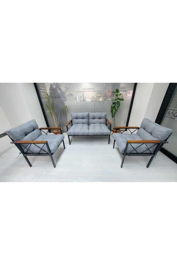 Balkon-bahçe-kafe,çay Seti,koltuk Takımı,oturma Grubu,ofis Koltuğu MİAMİ YENİ - Image 1