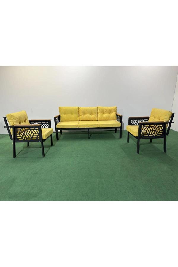 3+1+1 MELİSA Balkon-bahçe-kafe Çay Seti Koltuk Oturma Takımı-oturma Grubu,ofis Koltuğu - Image 1