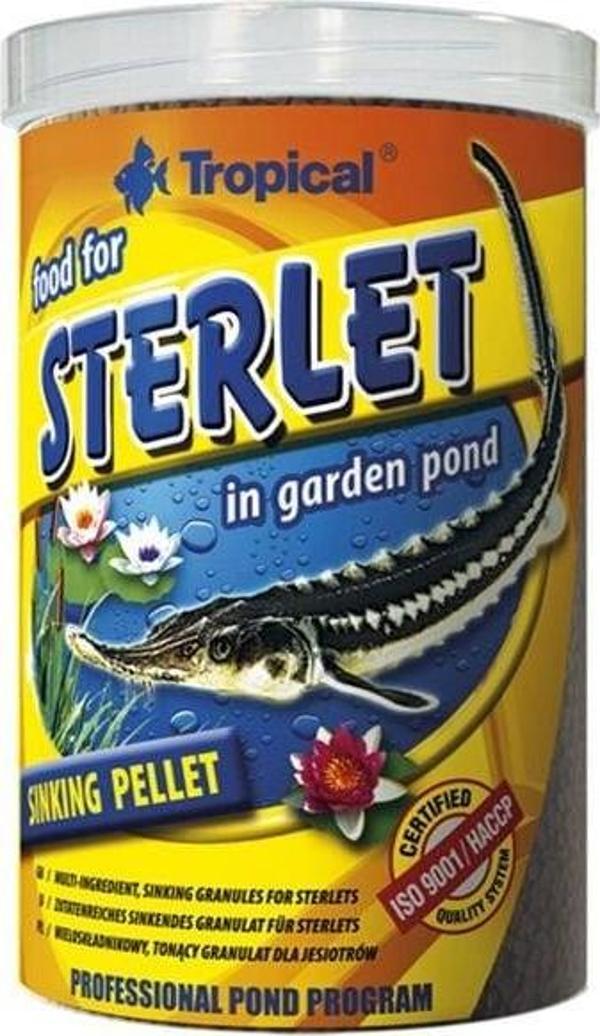 Tropical Food For Sterlet Havuz Balıkları için Granül Yem 1000 Ml - Image 1