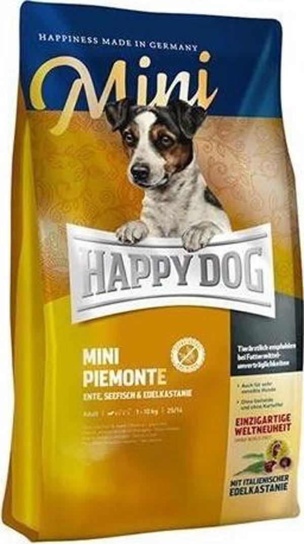 Happy Dog MİNİ PİEMONTE Tahılsız Ördekli ve Kestaneli Köpek Maması 4 Kg - Image 1