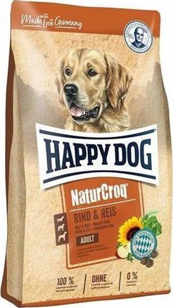 Happy Dog NaturCroq Biftekli ve Pirinçli 15 kg Yetişkin Köpek Maması - Image 1