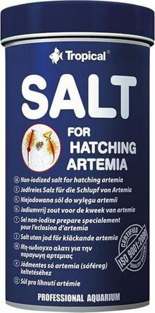 Tropical Salt For Hatchıng Artemia İyotsuz Artemia Kuluçka Tuzu 250 Ml 300 Gr - Image 1