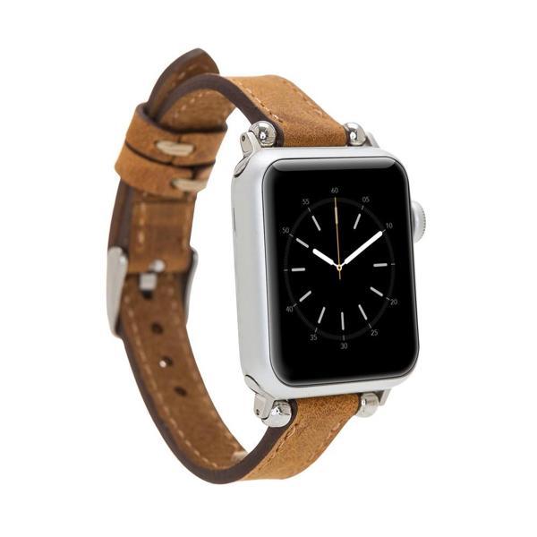 Apple Watch Uyumlu Deri Kordon 38-40-41mm Ferro G19 - Image 1