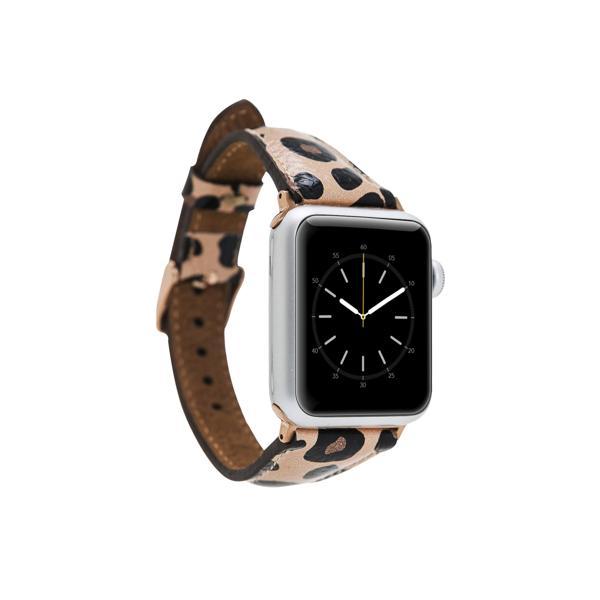 Apple Watch Uyumlu Deri Kordon 42-44-45mm Slim LE02N - Image 1
