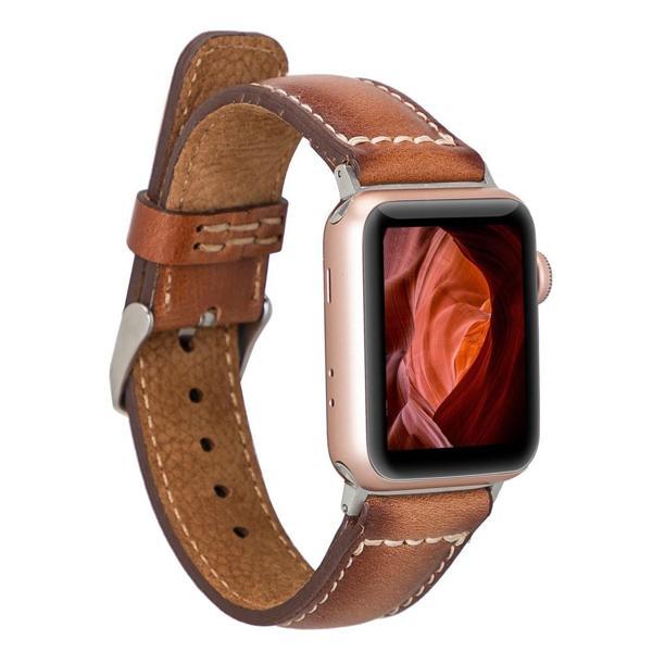 Apple Watch Uyumlu Deri Kordon Sen 38-40-41mm RST2EF - Image 1