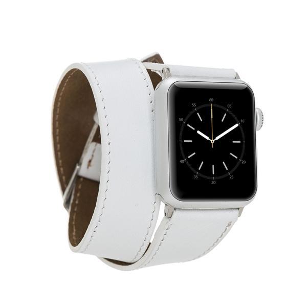 Apple Watch Uyumlu Deri Kordon 38-40-41mm DT F3 - Image 1