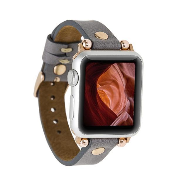 Apple Watch Uyumlu Deri Kordon Ferro 38-40-41mm RT RST9 - Image 1