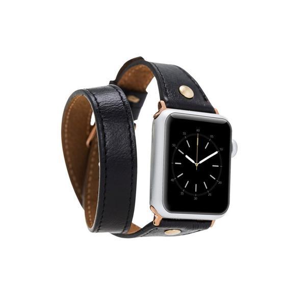Apple Watch Uyumlu Deri Kordon 42-44-45mm Slim DTGT RST1 - Image 1