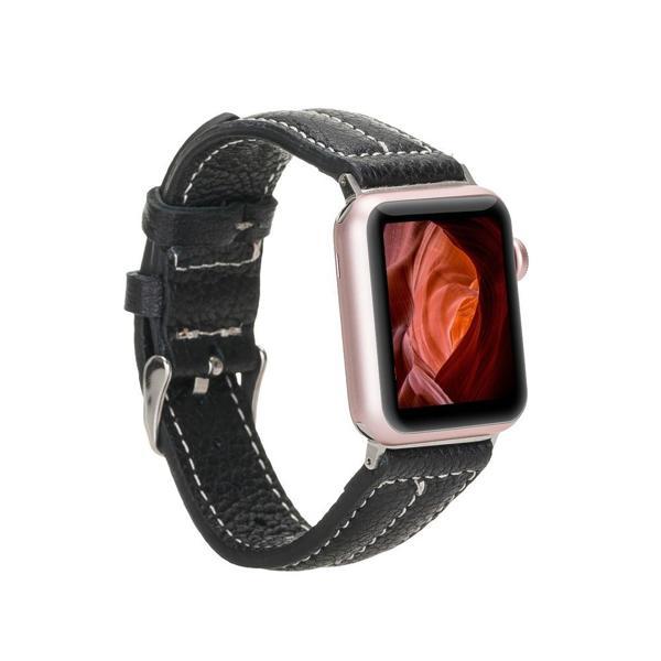 Apple Watch Uyumlu Deri Kordon 42-44-45mm NM3 AS5 - Image 1