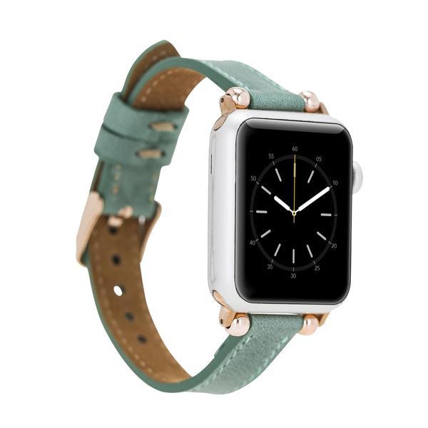 Apple Watch Uyumlu Deri Kordon 42-44-45mm Ferro CZ12 - Image 1