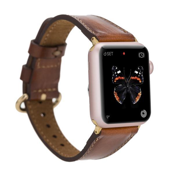 Apple Watch Uyumlu Deri Kordon 38-40-41mm ROM RST2EF - Image 1