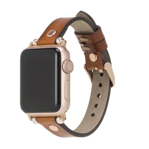 Apple Watch Uyumlu Deri Kordon 42-44-45mm RG RST2EF - Image 1