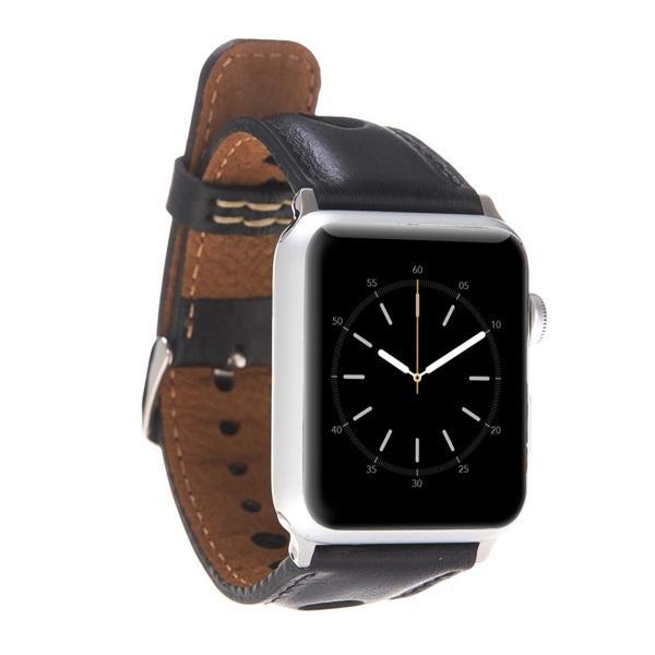 Apple Watch Uyumlu Deri Kordon 42-44-45mm ARK RST1 - Image 1