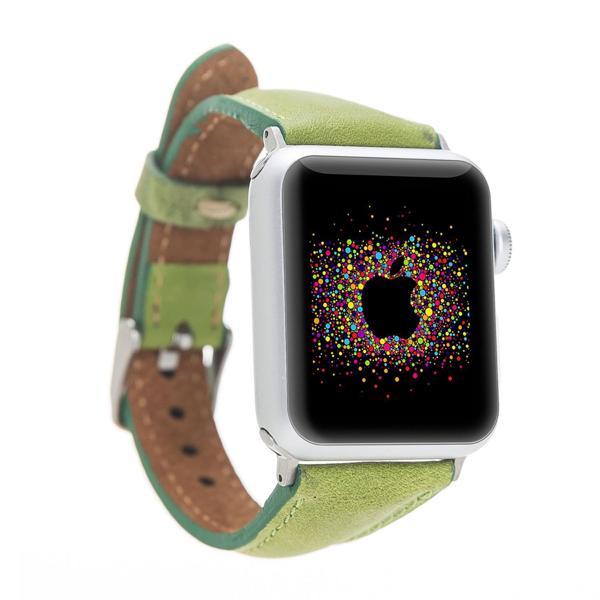 Apple Watch Uyumlu Deri Kordon 38-40-41mm Slim G16 - Image 1