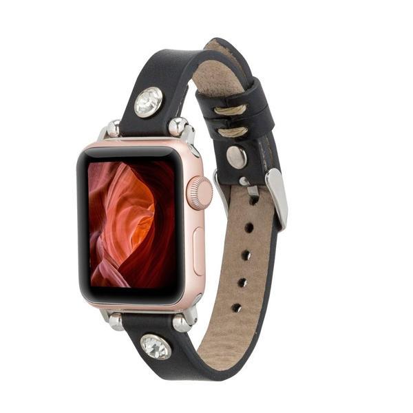 Apple Watch Uyumlu Deri Kordon Visby 38-40-41mm RST1 - Image 1