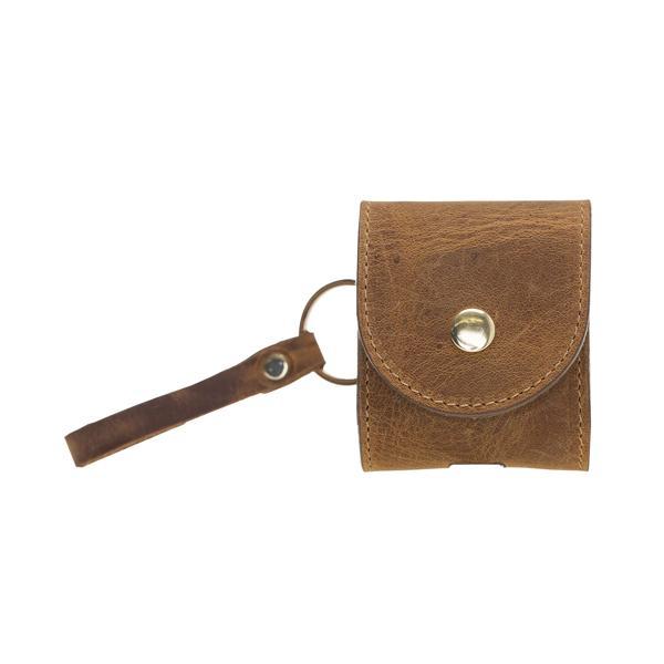 Apple AirPods 2.nesil Uyumlu Deri Kılıf Mai Snap G19 Taba - Image 1