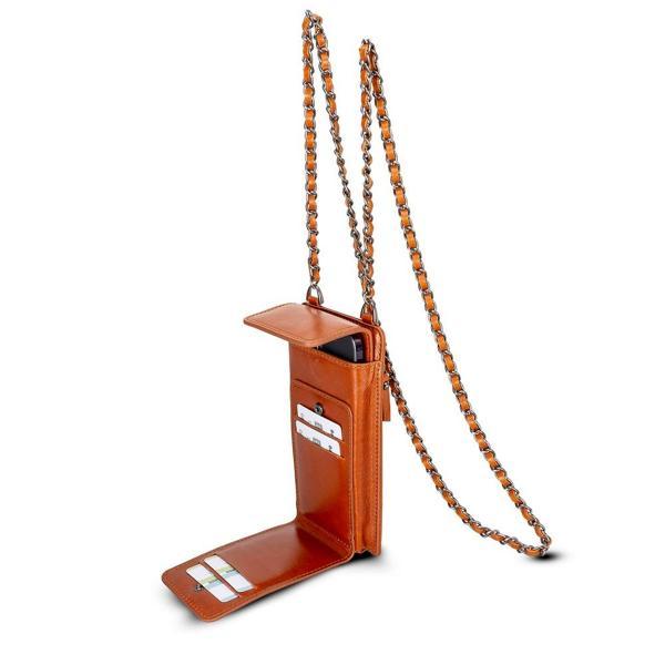 Avjin 6.9 inch Uyumlu Deri Kılıf Cüzdan Askılı RST2EF - Image 1