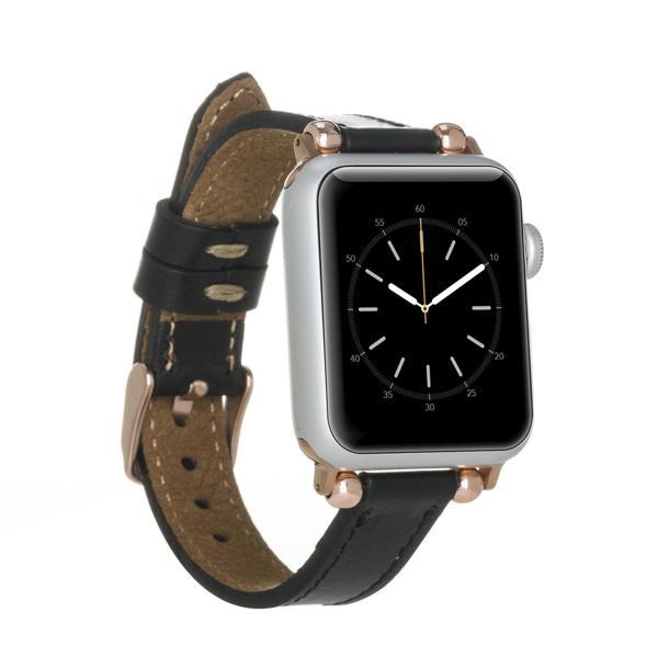 Apple Watch Uyumlu Deri Kordon 38-40-41mm Ferro RST1 - Image 1