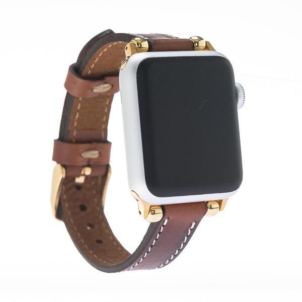 Apple Watch Uyumlu Deri Kordon 38-40-41mm Slim RST2EF - Image 1