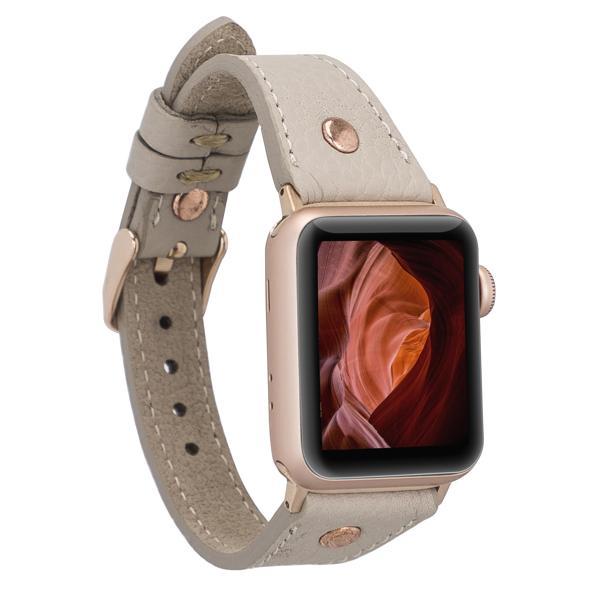 Apple Watch Uyumlu Deri Kordon 38-40-41mm Slim RGTR ERC3 - Image 1