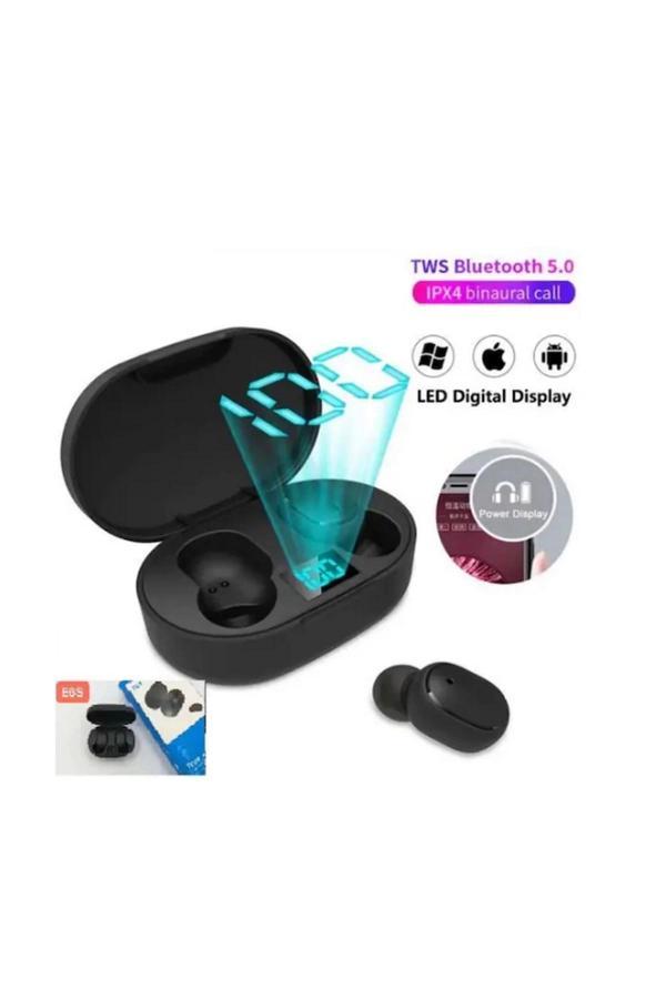 E6s Kablosuz Kulaklık Dijital Göstergeli Bluetooth Kulaklık 5.0 - Image 1