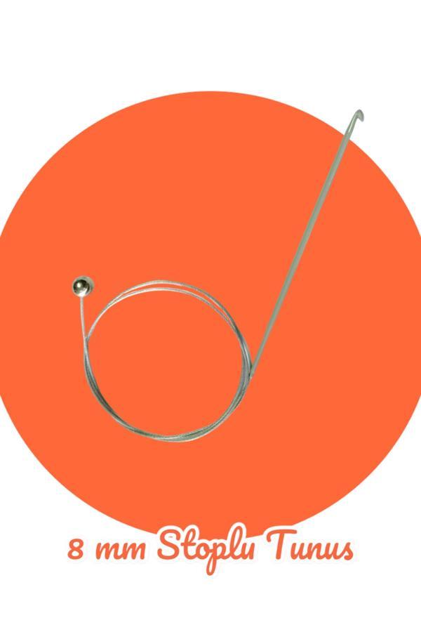 Stoplu Çelik Telli Misinalı 80 Cm Tunus Şişi - Image 1