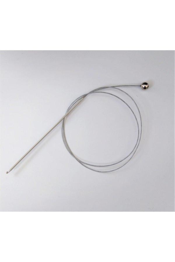 Stoplu Çelik Telli Misinalı 80 Cm No:2.50 Mm Tunus Şişi - Image 1