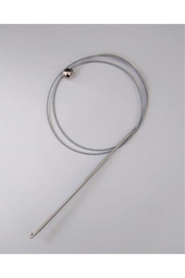 Stoplu Çelik Telli Misinalı 80 Cm No:3.50 Mm Tunus Şişi - Image 1