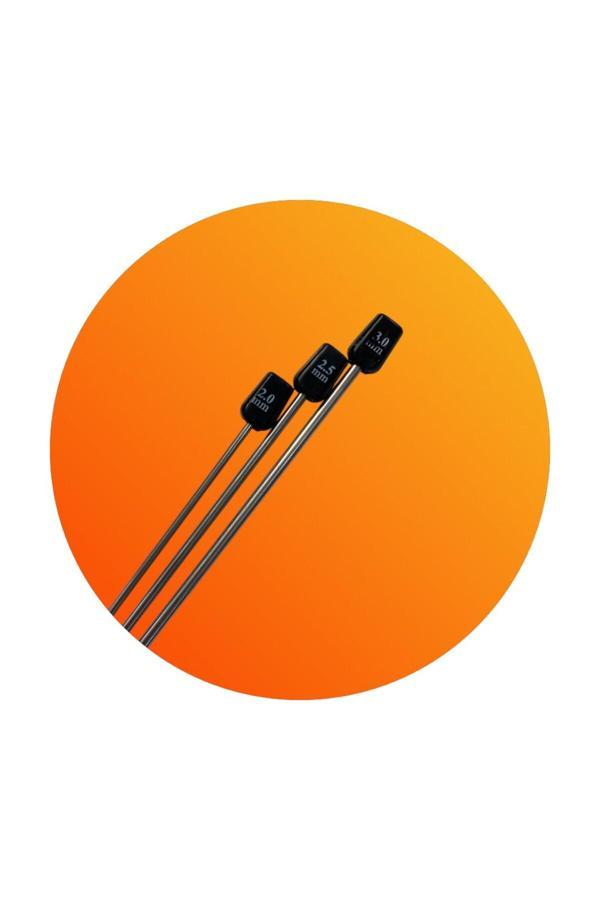 Sultan/yabalı 3'lü Titanyum Örgü Şişi Seti 35 Cm ( 2-2,5-3 ) Numara - Image 1