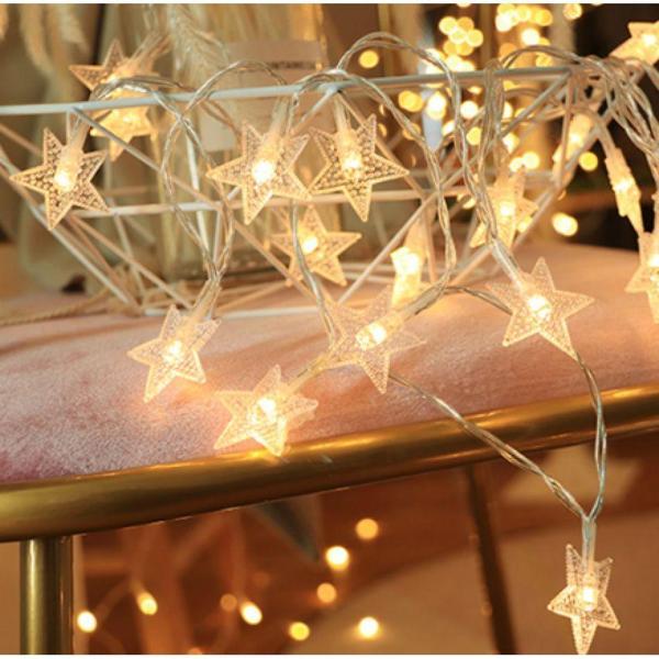 20 Led Pilli 2 Kademeli Yıldız Led Gün Işığı 3M - Image 1