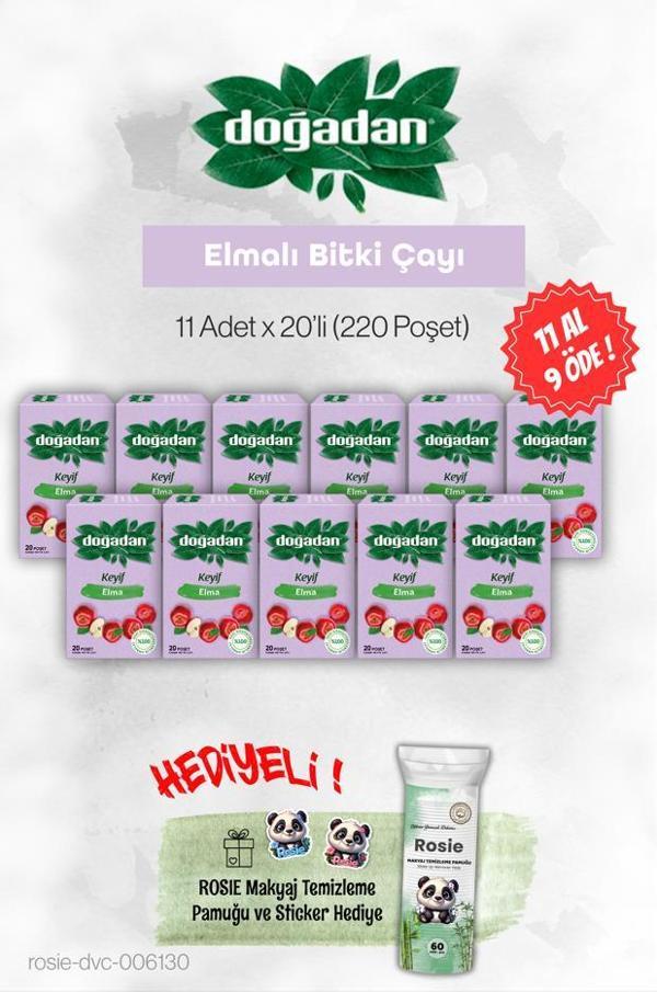 Doğadan Elma Çayı 20'li 11 AL 9 ÖDE ve Rosie - Image 1