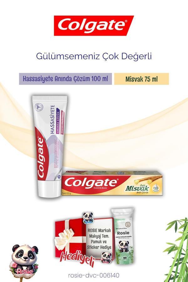 Colgate Diş Macunu Misvak Özlü, Hassasiyete Anında Çözüm ve Rosie - Image 1