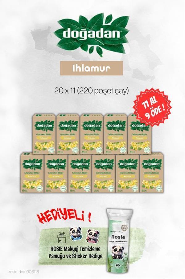  Doğadan Ihlamur Çayı 11 AL 9 ÖDE ve Rosie - Image 1
