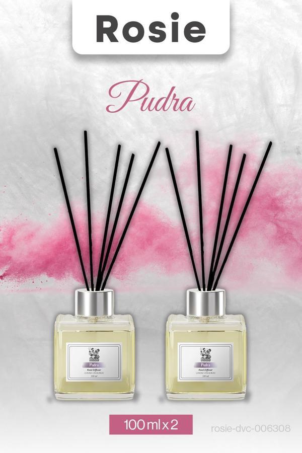 Rosie Pudra 2 adet Çubuklu Oda Kokusu 100 ml - Image 1