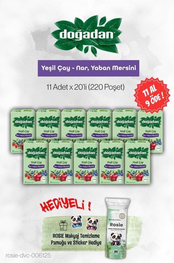 Doğadan Yeşil Çay Nar Yaban Mersini 11 AL 9 ÖDE ve Rosie - Image 1