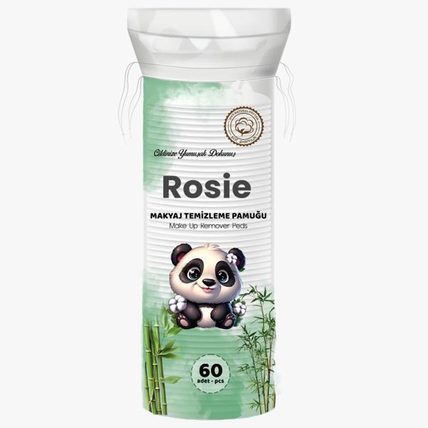 ROSIE 60'lı Makyaj Temizleme Pamuğu %100 Doğal - Image 1