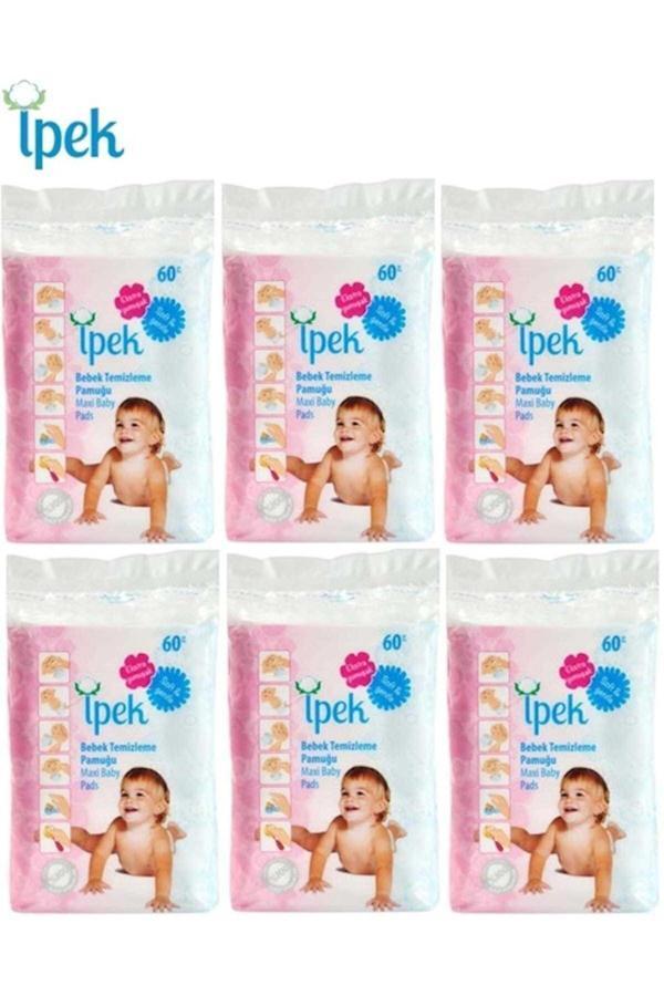 İpek Bebek Temizleme Pamuğu 360 adet - Image 1