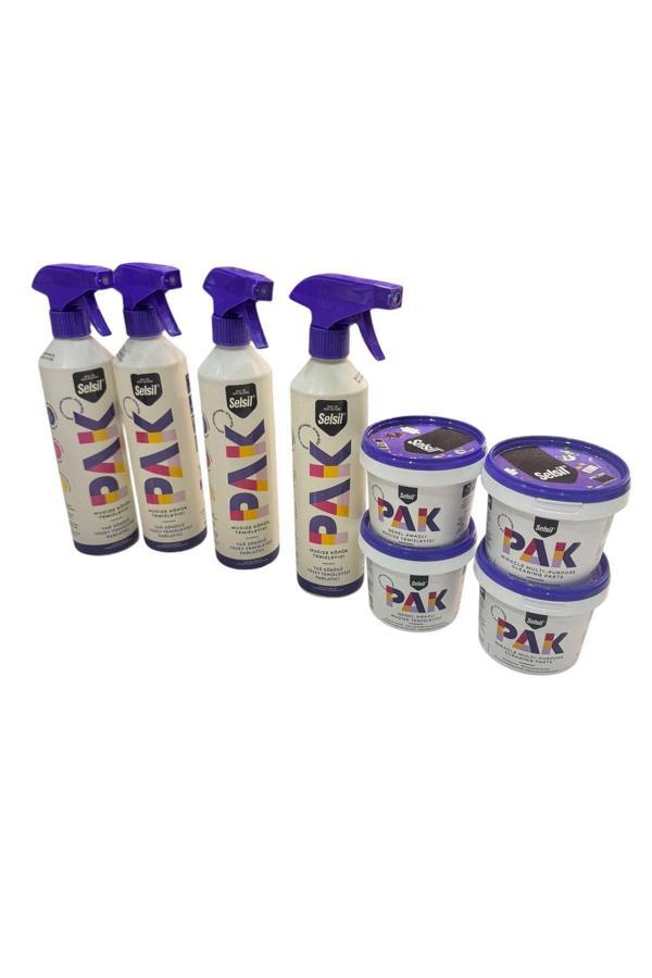 Selsil 4lü Pak Köpük 500ml + 4lü Krem 500gr - Image 1