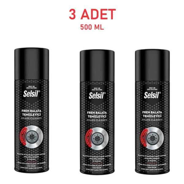 Selsil Fren Balata Temizleme Spreyi 500 ml -3 Adet - Image 1