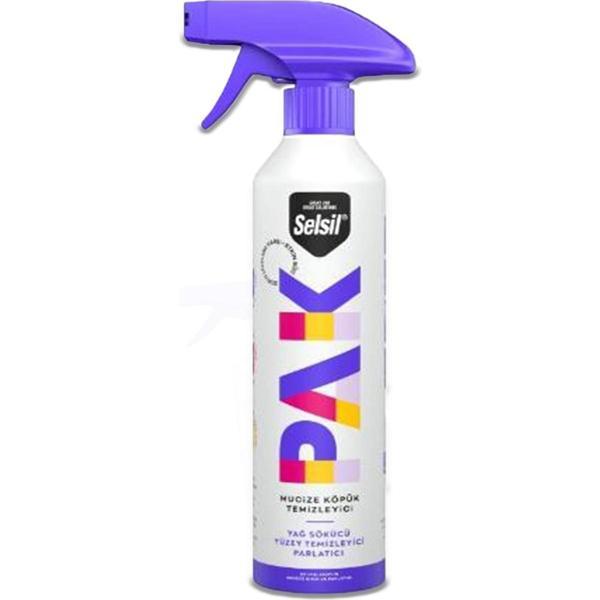 Selsil Pak Mucize Temizleyici Köpük Sprey Modeli 500 ml - Image 1